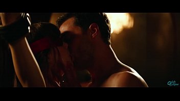 Dakota Johnson tied up, eyes covered, and vibed (brought to you by Celeb Eclipse)