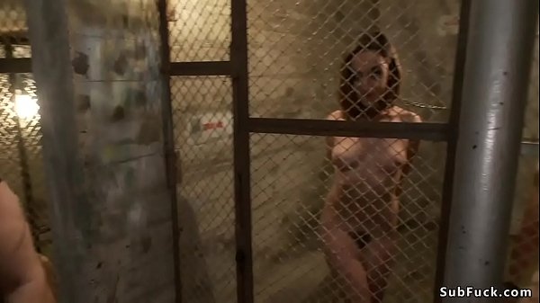 Four subs fucked at public underground