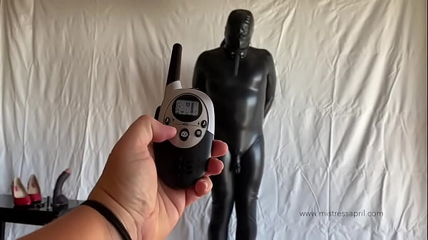 Domme Mistress April – Utter Figure Rubber Sub penalized