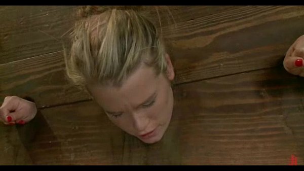 Blonde sweetie with nice melons gets spanked and hit in hard bondage & discipline extreme fuck