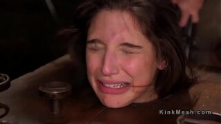 Prop builder buttfuck bangs honey in restrain bondage
