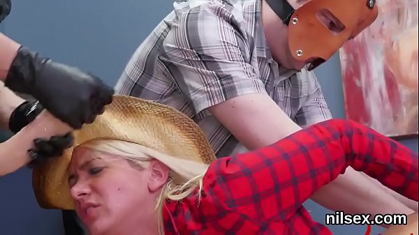 Playful teenie was brought in ass fucking crevasse asylum for painful treatment