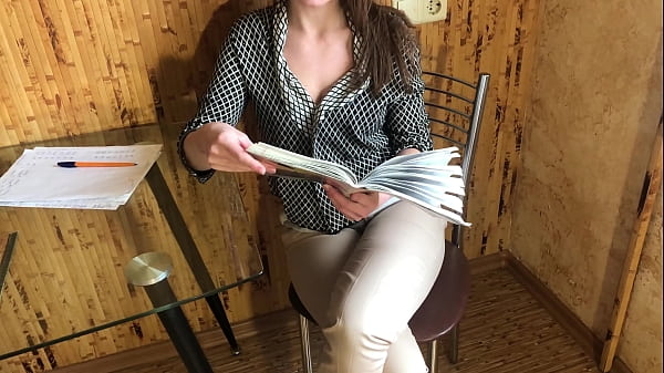 Lustful Instructor Enticed the Student and Fucked him Again. Russian Unexperienced with Dialogue