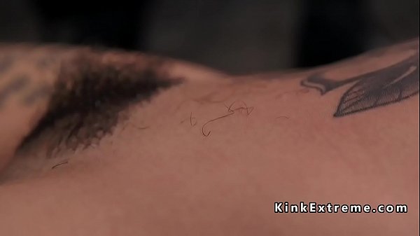 Trimmed head alt sub gets restrain bondage