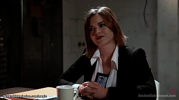 Big bra-stuffers brown-haired agent Krissy Lynn is investigating a missing person case and is captured by Xander Corvus and big knob assfucking fucked in bondage & discipline