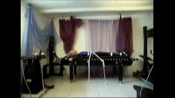 Horny marionette nymph getting tied up