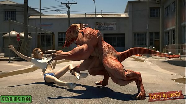 Diablo fucks Blonde. Fuck-a-thon with Monster